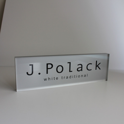 J.Polack 명패인쇄 10T (300*150)